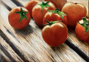 OIL PAINTING DEMO TOMATOES
